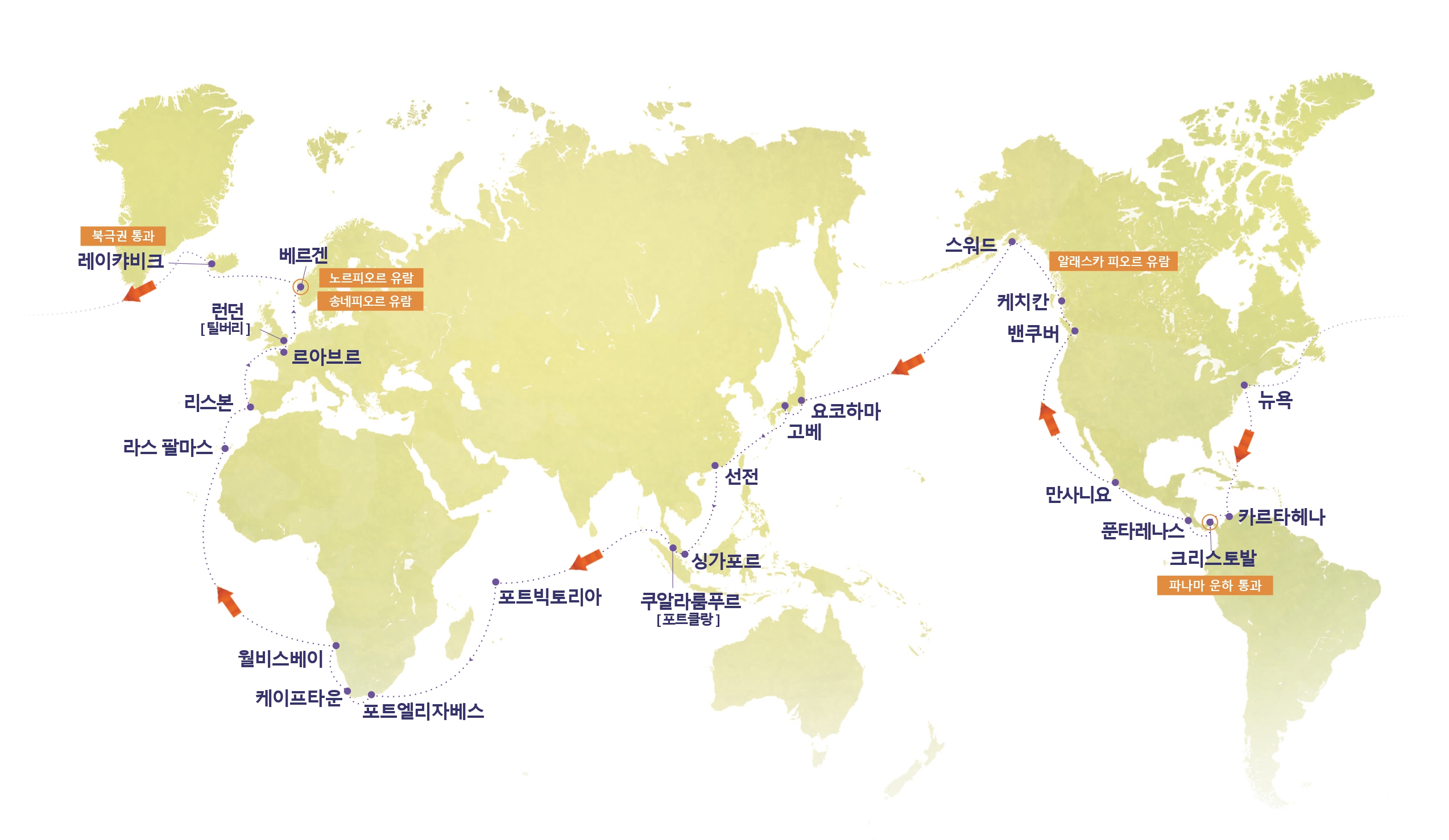 크루즈 MAP