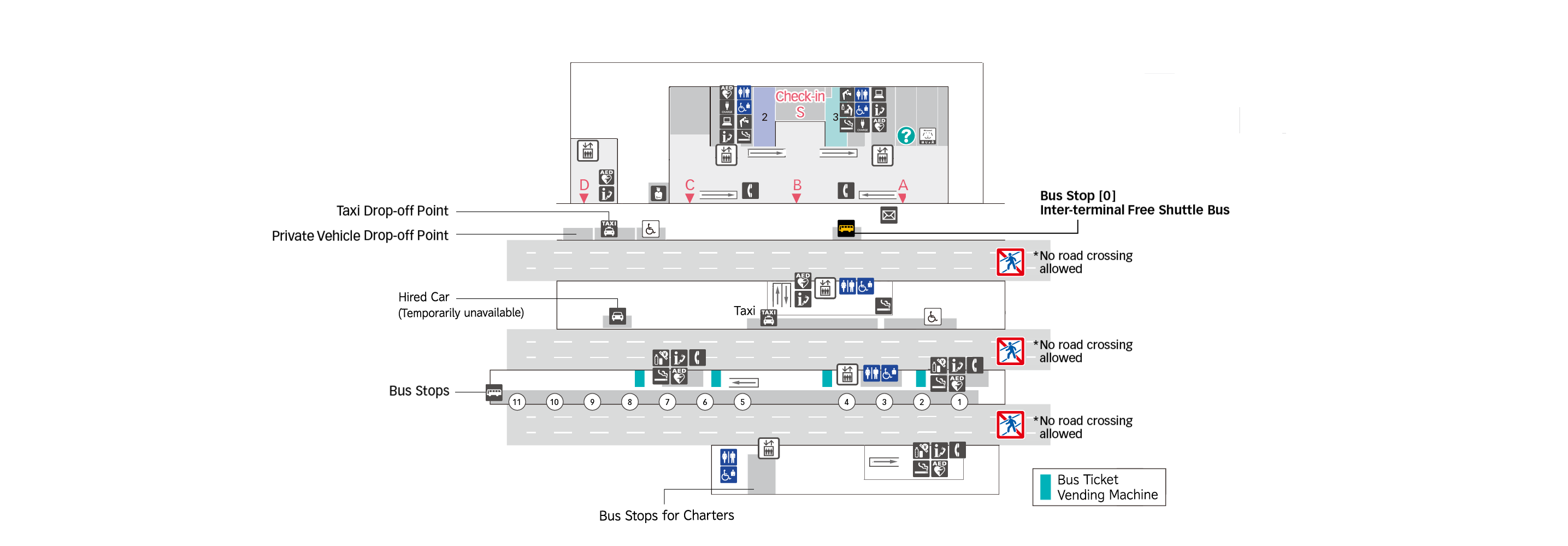 1F Entrance Plaza Floor Map
