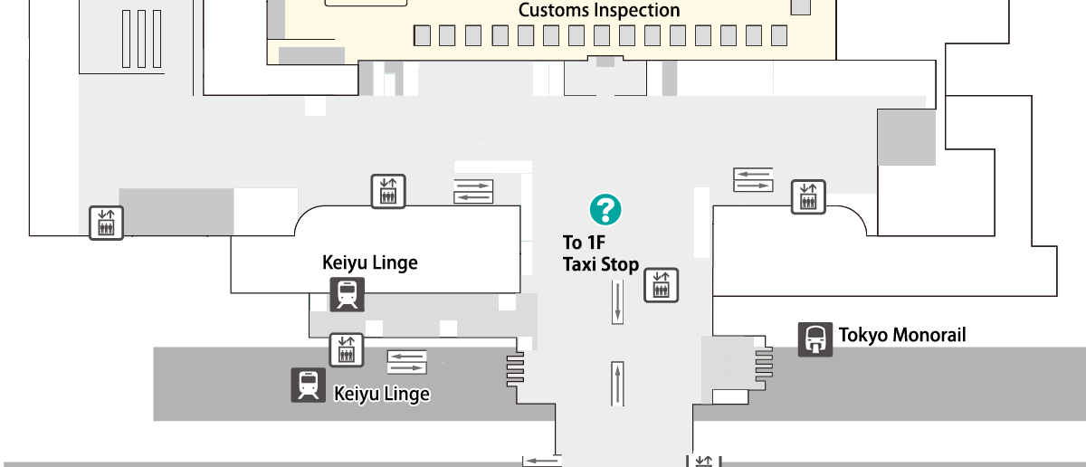 Terminal 3 2nd floor map image