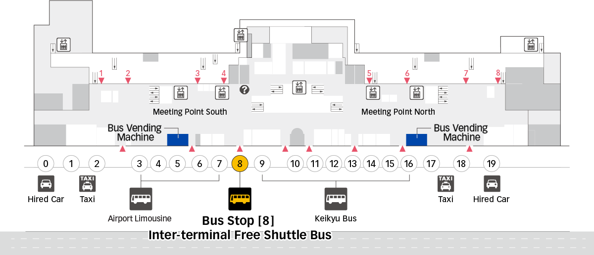 T1 Terminal 1 Map Image