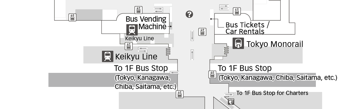 T3 Terminal 3 Area map image