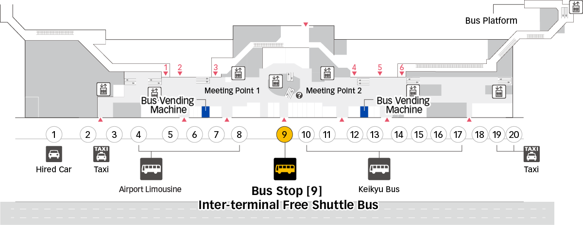 T2 Terminal 2 Map Image