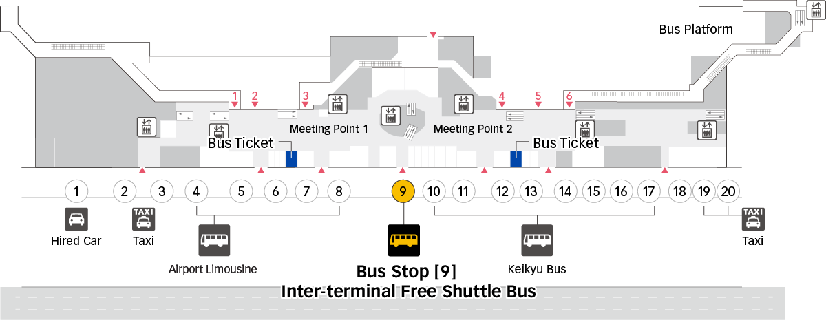 T2 Terminal 2 Bus Stop image