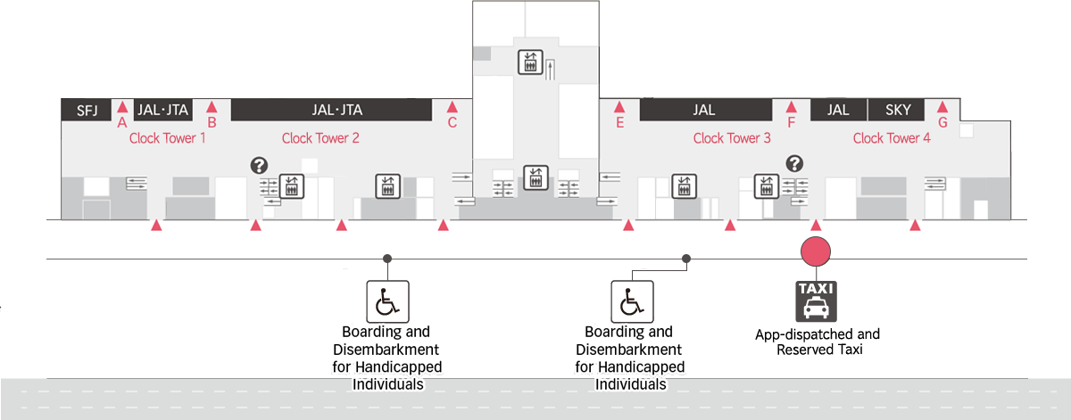 제1터미널 2F 지도 이미지