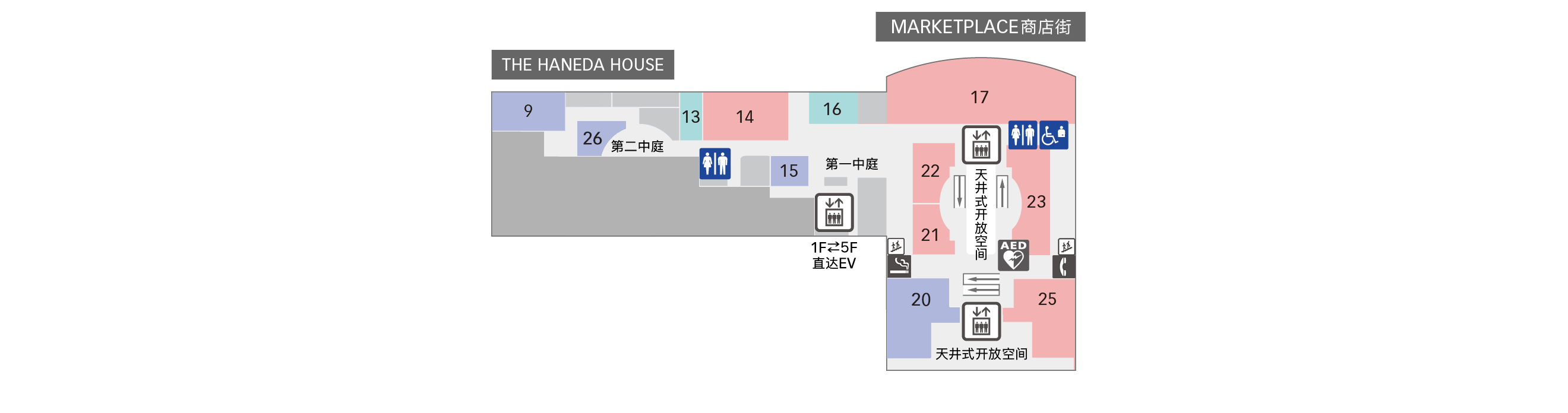 5F 会议室 / 餐厅