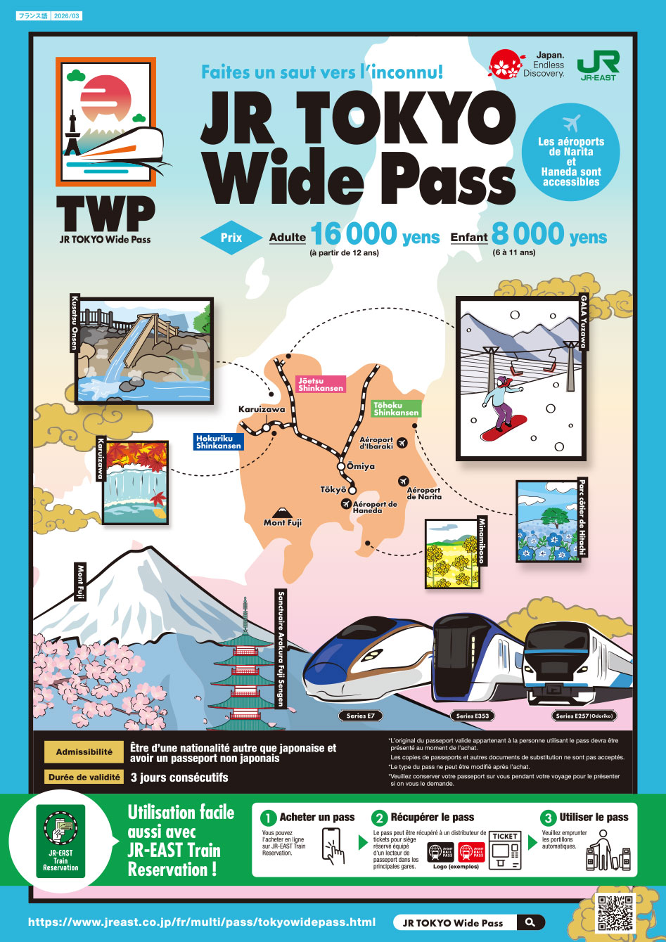 JR TOKYO Wide Pass