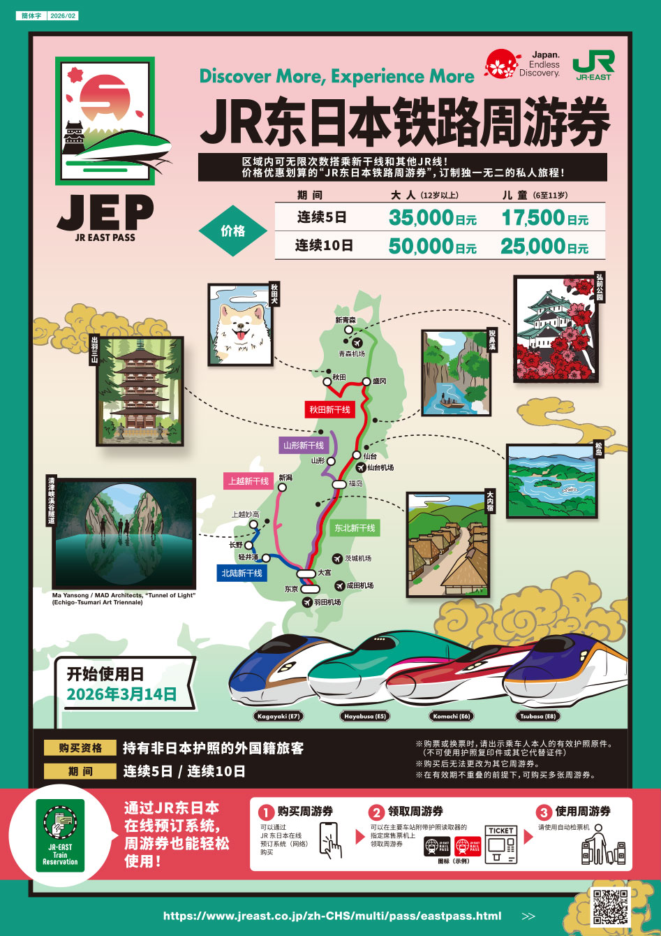 JR东日本铁路周游券