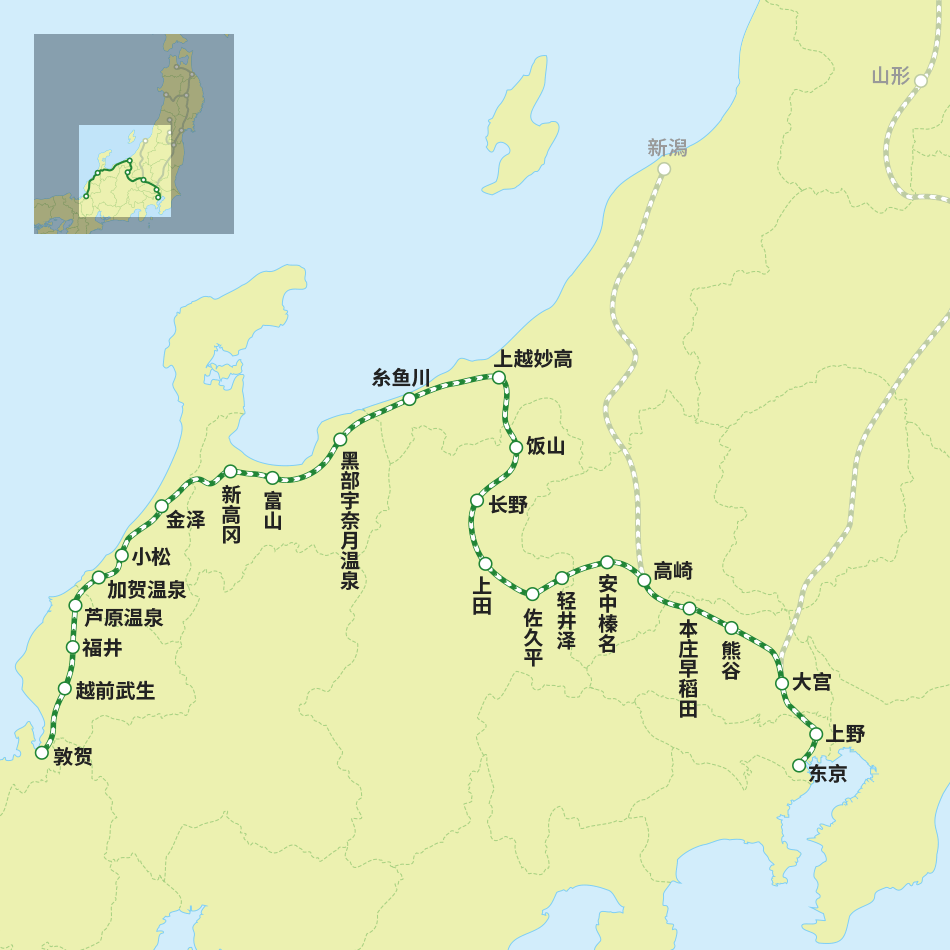 停靠车站 地图