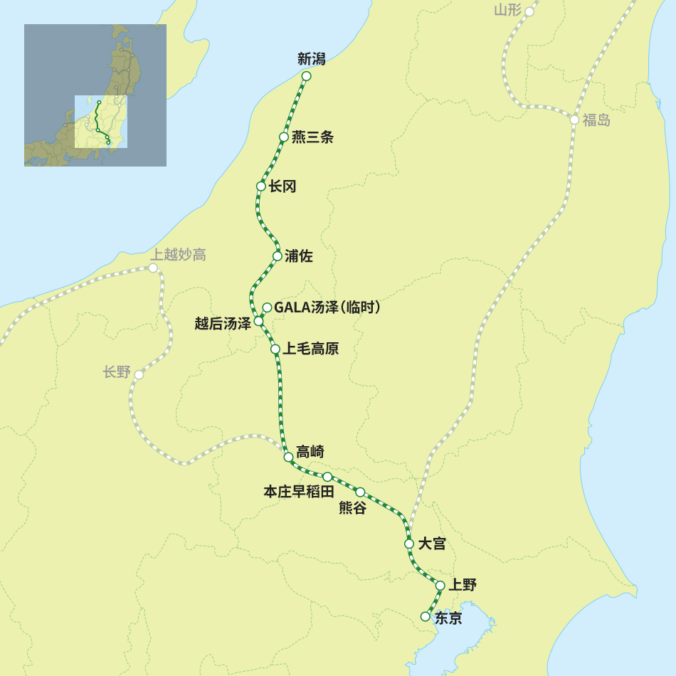 停靠车站 地图