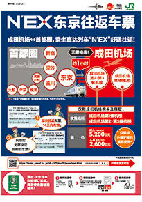 N'EX东京往返车票