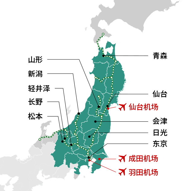 适用区域示意图