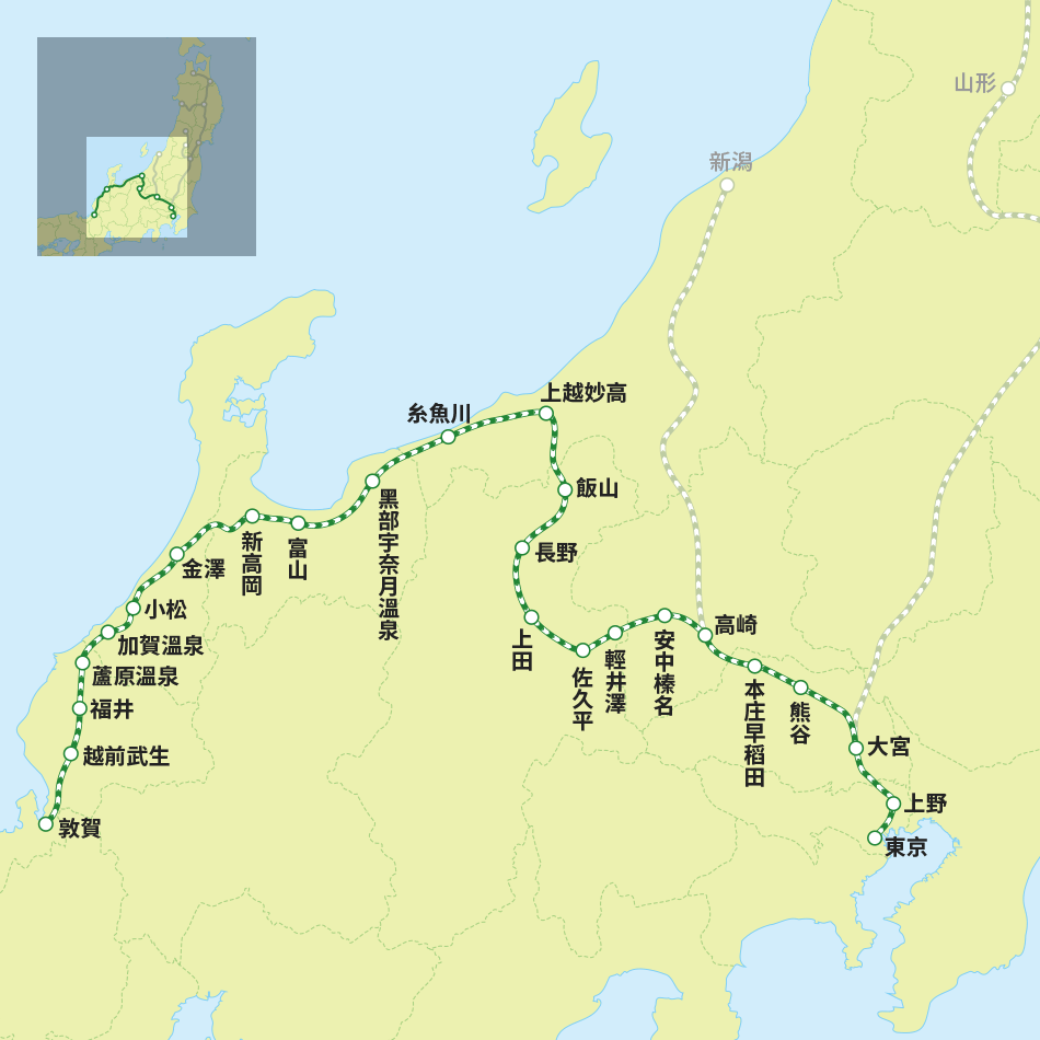 停靠車站 地圖