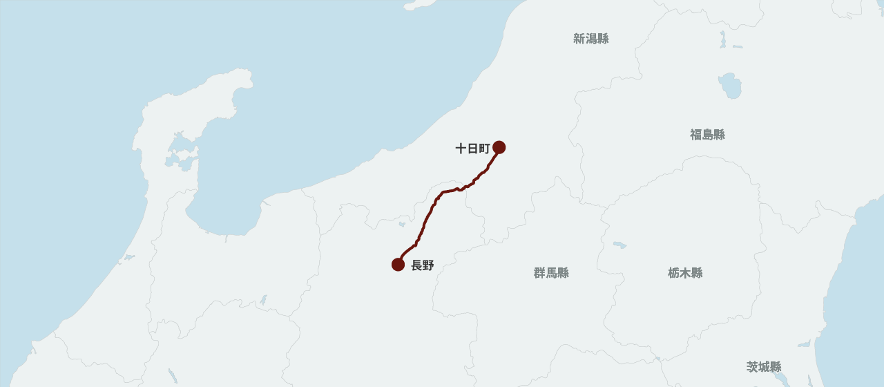 Oykot號行駛路線圖