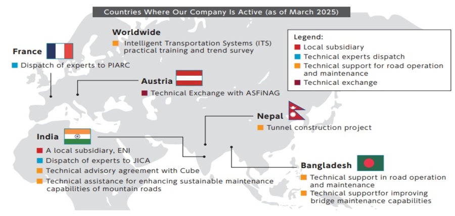 Images of the countries in which we operate