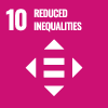 10. Icon for eliminating inequality between people and countries