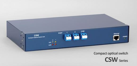 製品画像　コンパクト　光スイッチ　CSWシリーズ