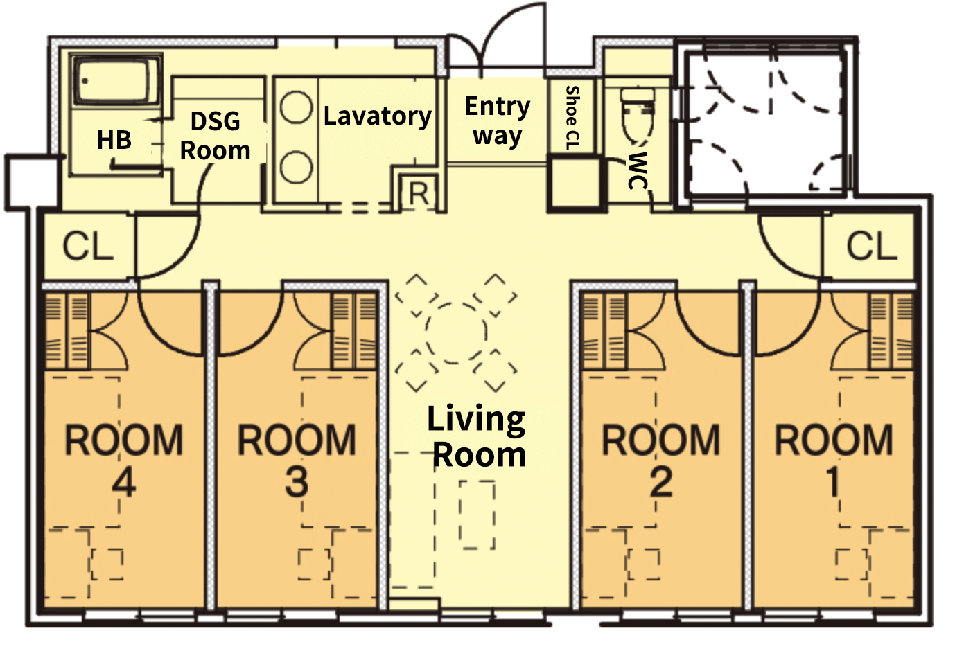 Unit floor plan