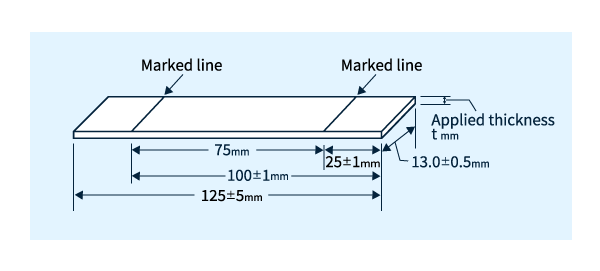 Figure 2. Shape of test specimen