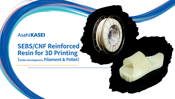 Introduction material for SEBS/CNF reinforced resin for 3D printing