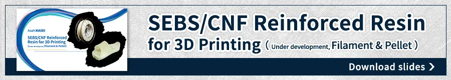 Click here to Download slides SEBS/CNF reinforced resin for 3D printers