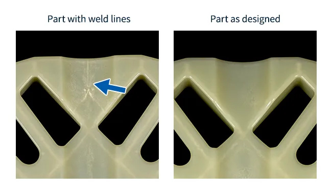 weld line