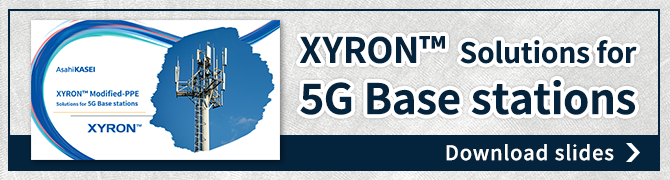 Biểu ngữ SP cấp XYRON™ dành cho trạm cơ sở truyền thông 5G