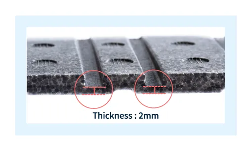 Sản phẩm đúc SunForce™ (Ví dụ về sản phẩm đúc thành mỏng)