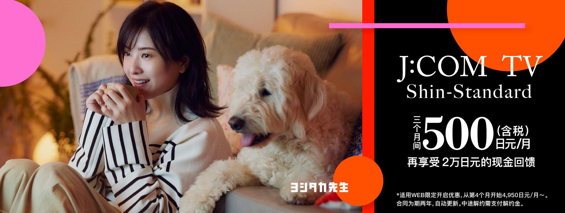 見る楽しさ。見つける楽しさ。J:COM TV シン・スタンダード