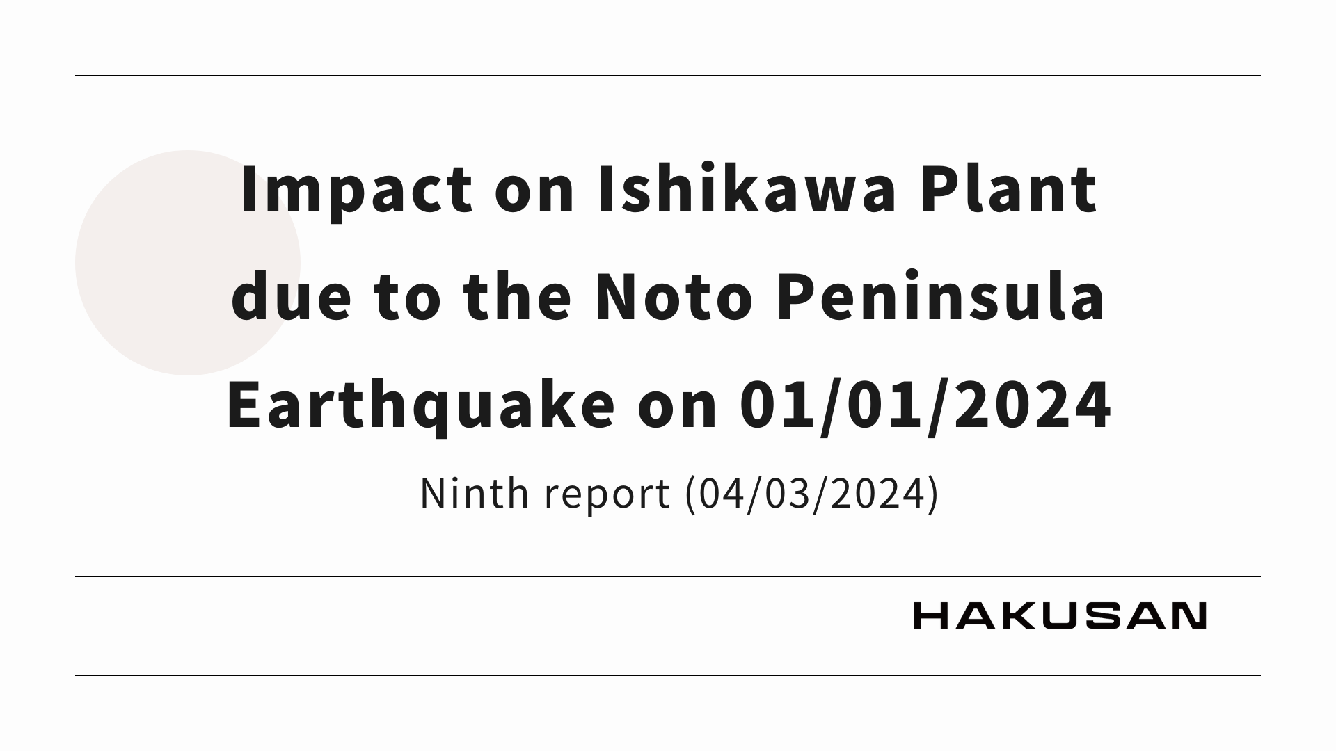 20240403_newsrelease_jp_Hakusan for Noto Earthquake