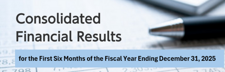 Financial Results Brief Announcement 2nd Quarter Financial Results for the Fiscal Year Ending December 2025