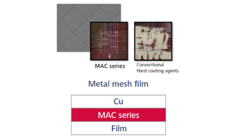 Lioduras MAC series has a proven track record as a primer for metal mesh films.