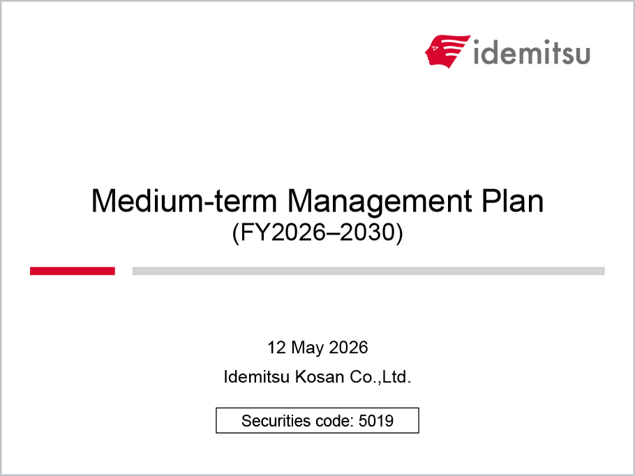 Medium-term Management Plan