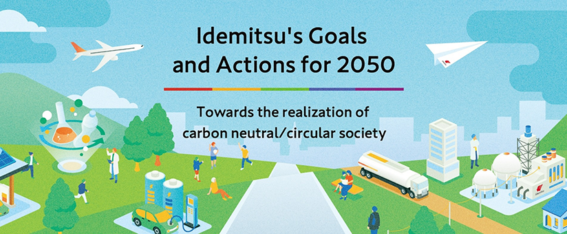 Idemitsu's Goals and Actions for 2050&nbsp;