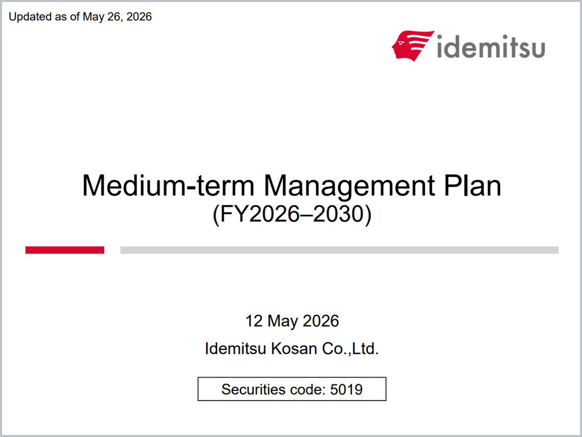 Medium-term Management Plan