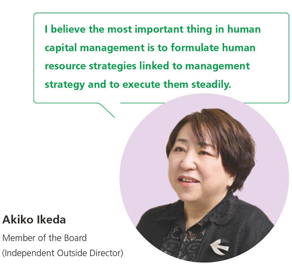 Outside Director (Independent Director), Akiko Ikeda