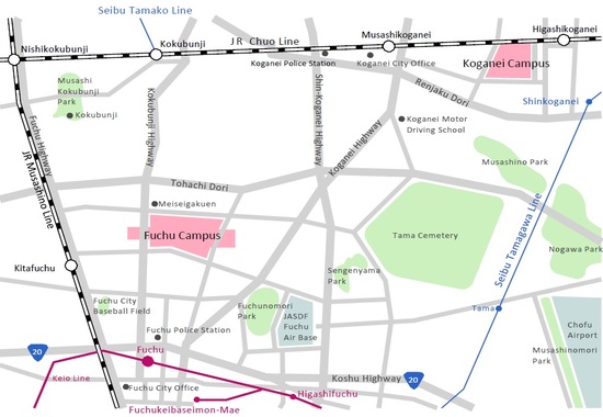 Area map