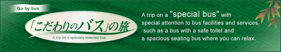 [Departing Exclusive Bus tours