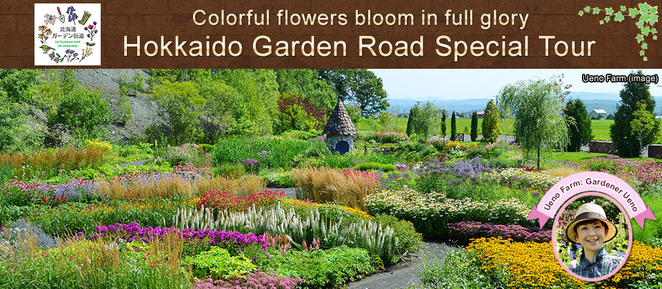 [From Chugoku, Shikoku, and Kyushu] Hokkaido Garden Road Tour and Trip