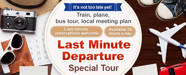 [Departing from Ibaraki] Last minute tours and trips