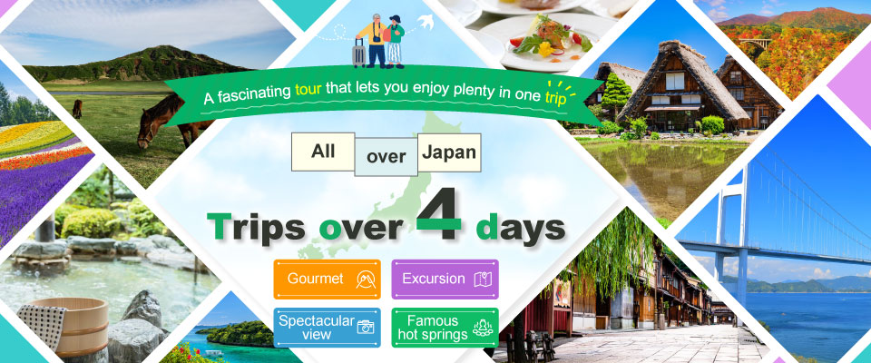 Special tours for 4 days or more