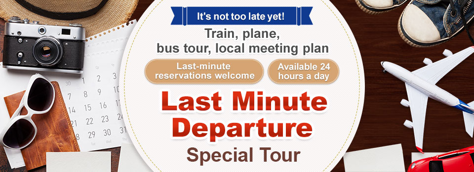 [Departing from Ibaraki] Last minute tours and trips