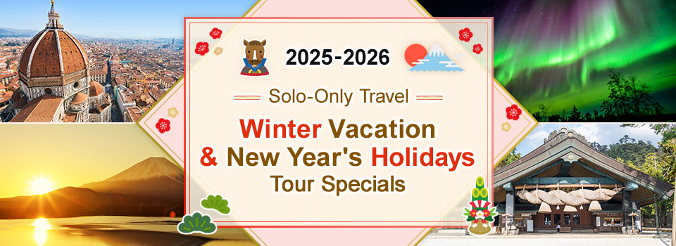 Year-end and New Year Solo-Only Travel 2025-2026