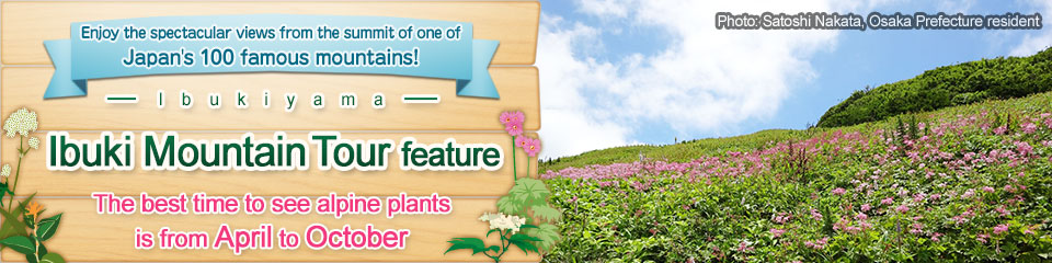 [From Ibaraki] Mt. Ibuki tour and trip