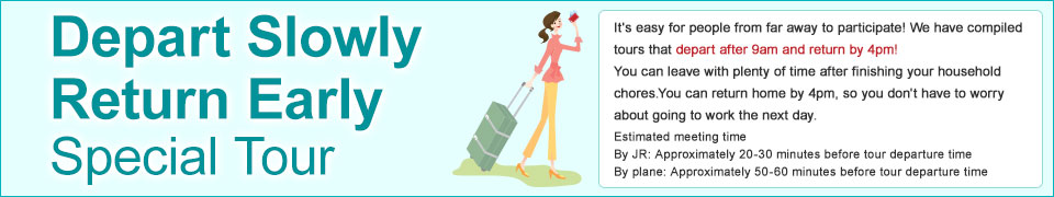 Tour/Travel with slow departures and early returns