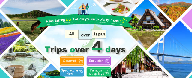 Special tours for 4 days or more