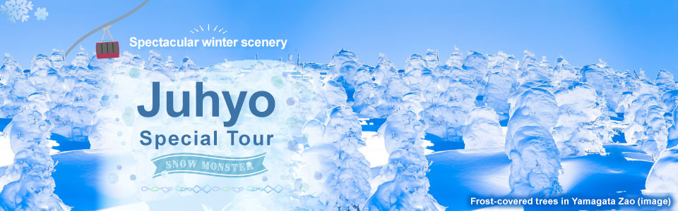 Rime viewing tours and trips (Zao, Mt. Hakkoda, etc.)
