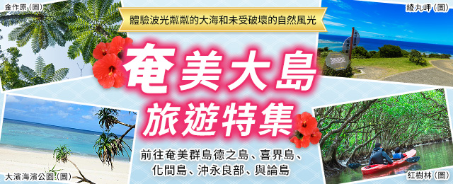 【東海出發】 奄美大島觀光・旅行