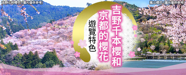 吉野介紹千本櫻花和京都著名的櫻花景點 2026