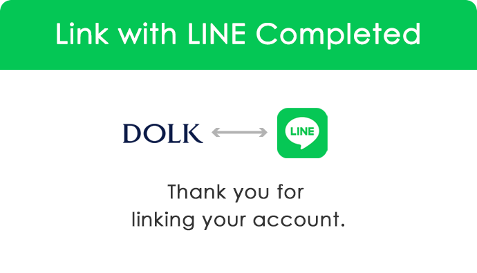 LINE Account Linked