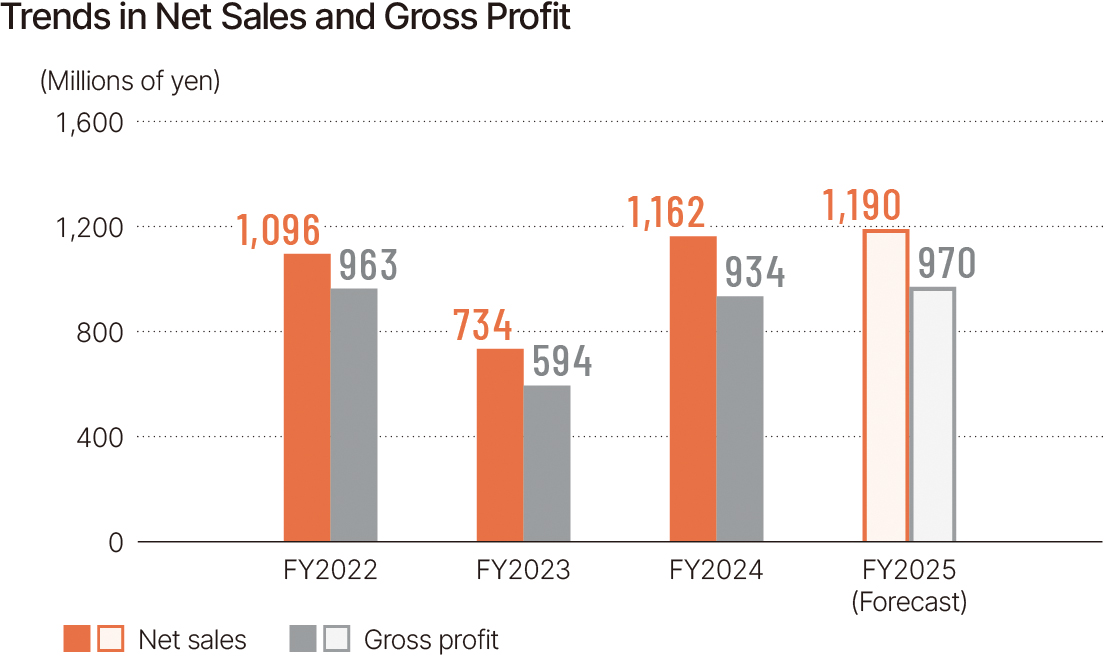 Trends in Net Sales and Gross Profit